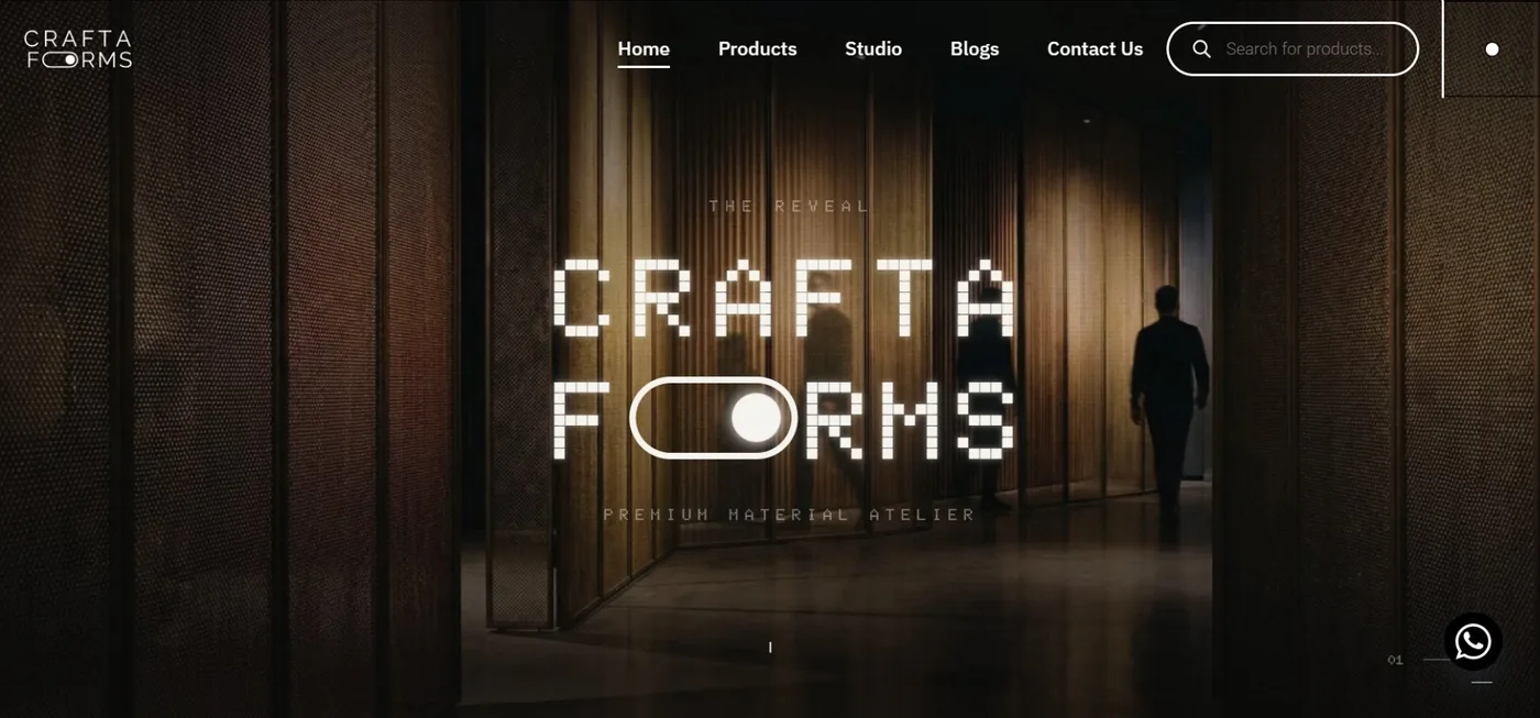 Craftaforms homepage banner